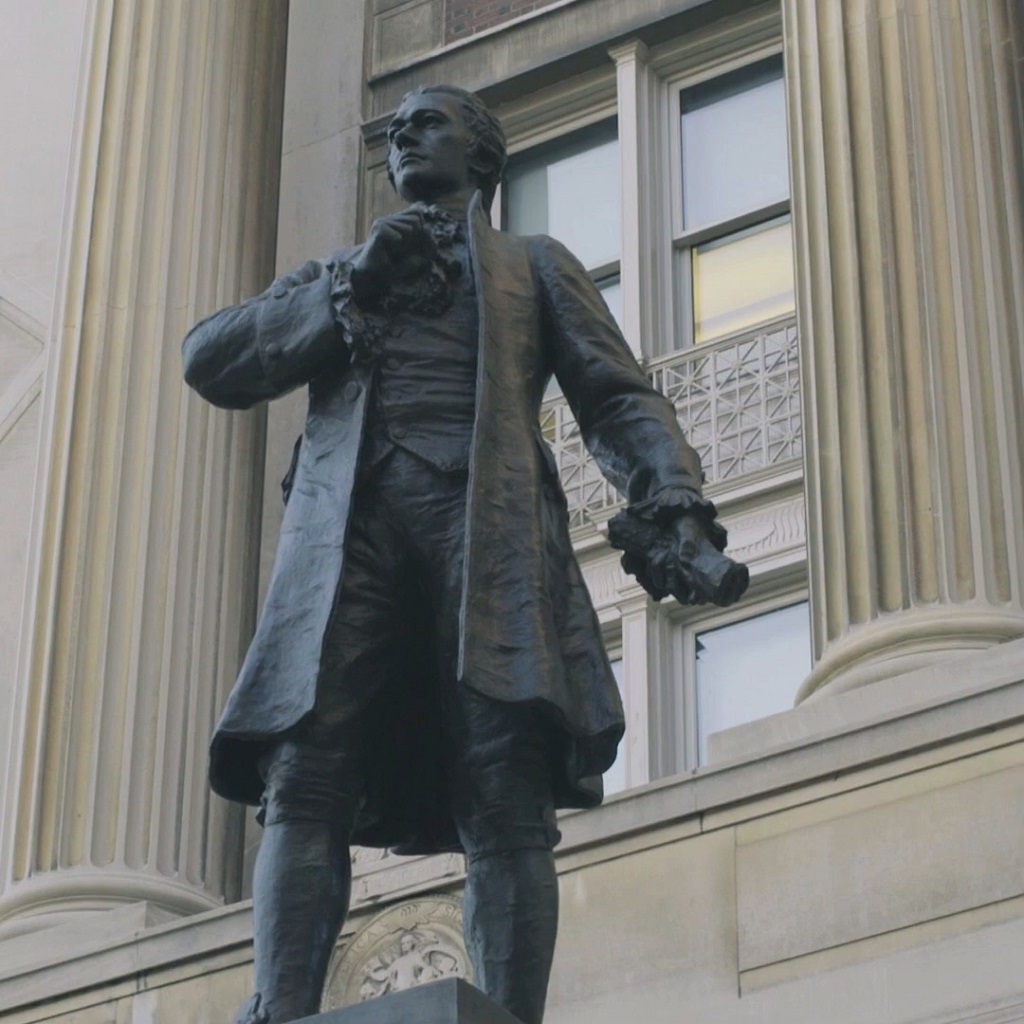 Statue of Alexander Hamilton